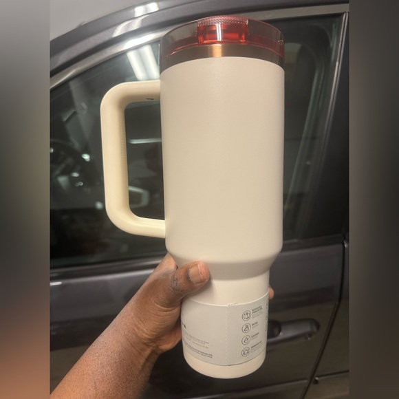 Stanley Cream Rose Gold Protour 40oz - Picture 7 of 13